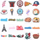 Мультяшные украшения для праздничной обуви, шприц для стетоскопа, аксессуары для сандалий, украшение обуви