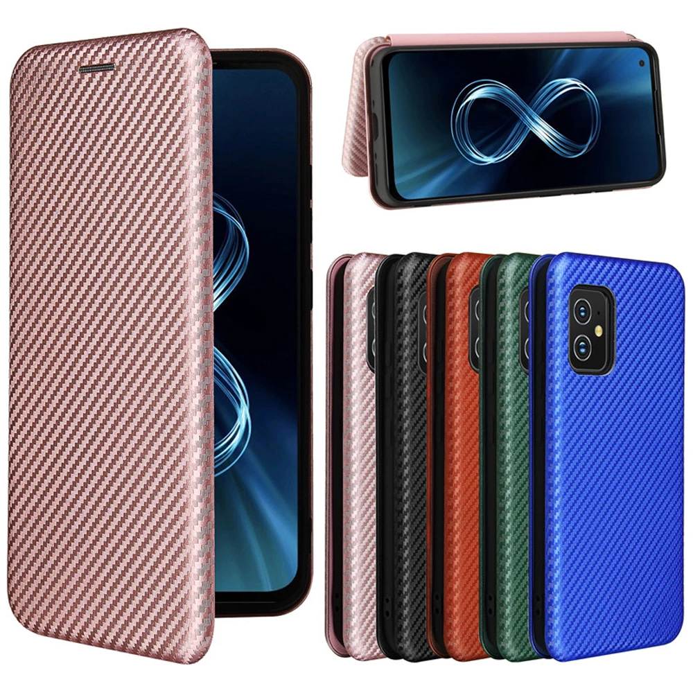 

For Asus Zenfone 8 2021 Luxury Leather Wallet Case Zenfone 8 Mini Flip Magnetic Card Book Case for Zenfone 8 ZS590KS 8Flip Cover