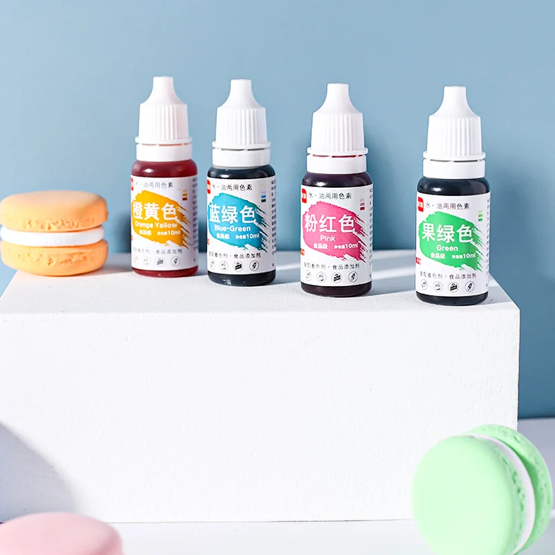 

14Colors/set Edible Pigment 5ML Ice Cream Cake Food Coloring Ingredients Cake Fondant Baking Cake Edible Color Pigment Tools