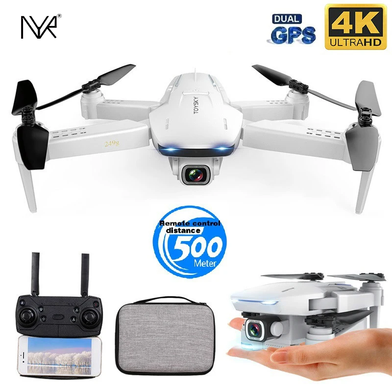 NYR Новый GPS Дрон S162 4K HD Двойная камера 5G WI-FI с видом от первого лица Складная Quad-rotor RC