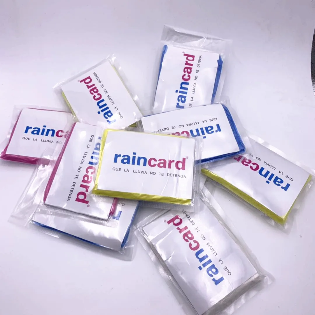 5 шт. Raincard куртка для женщин карманный портативный плащ компактный бумажник с