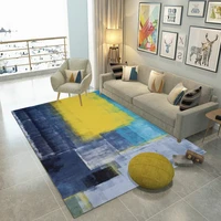 modern art graffiti carpet living room bedroom rectangular floor mat non slip rug