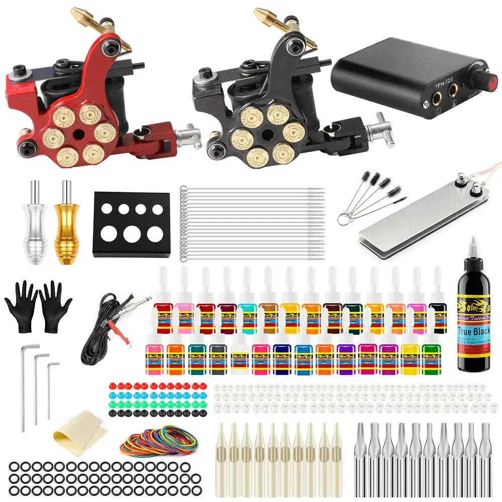 Набор для тату машинки Stigma набор нанесения подводки зажим теней 2 пушки Новое