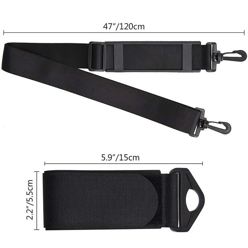 

Snowboard Straps Nylon Skiing Bags Lash Handle Straps Hook Loop Protecting For Ski Adjustable Skiing Pole Shoulder Straps