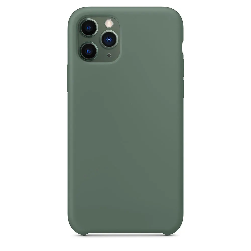 Жидкий силиконовый чехол для Apple iPhone 11 Pro Max X XS XR 8 Plus 7 6 6S телефона с оригинальным