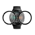 Защитная пленка из мягкого волокна с изогнутыми краями 3D для Huawei Watch GT 2eGT2 E Smartwatch, полная защита экрана, чехол GT2E