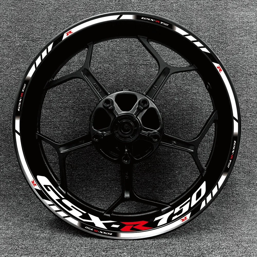 Для мотоцикла Suzuki с логотипом 17 дюймов наклейка на ступицу колеса декоративный