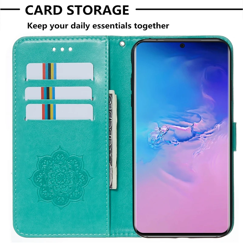 Чехол-книжка для samsung galaxy S20 Ultra S10 plus A30 A50 A70 A01 A21 A51 A71 A10s M30 note 10 pro кожаный | Мобильные