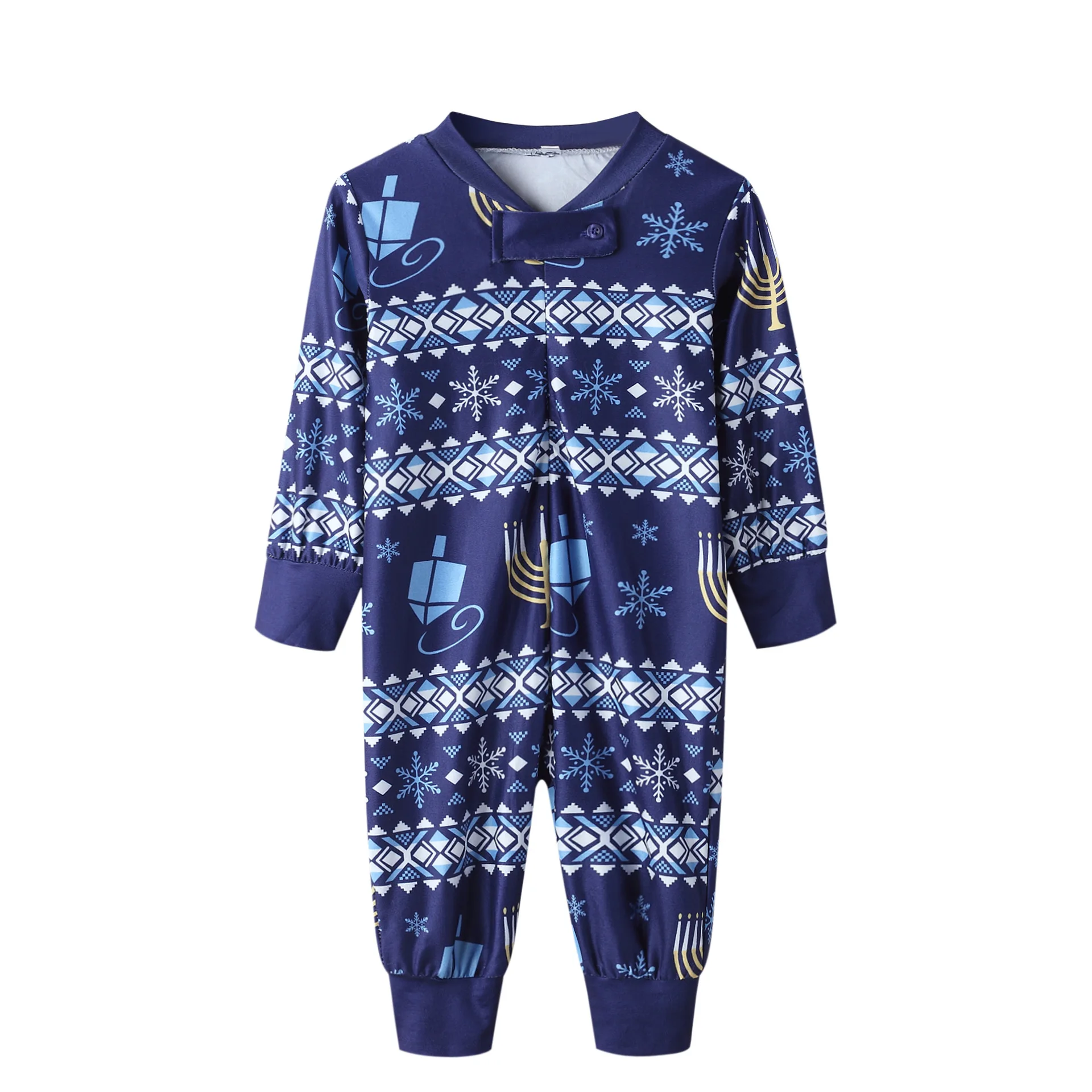

2020 New Christmas Family Matching Pajamas Set Snowflake Adult Kid Family Matching Clothes Xmas Family Sleepwear Pj's Set Outfit