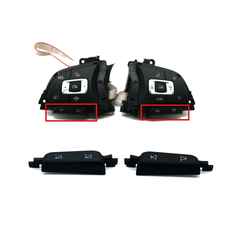 

Автомобильное рулевое колесо, многофункциональное декоративное управление для Golf 7 MK7