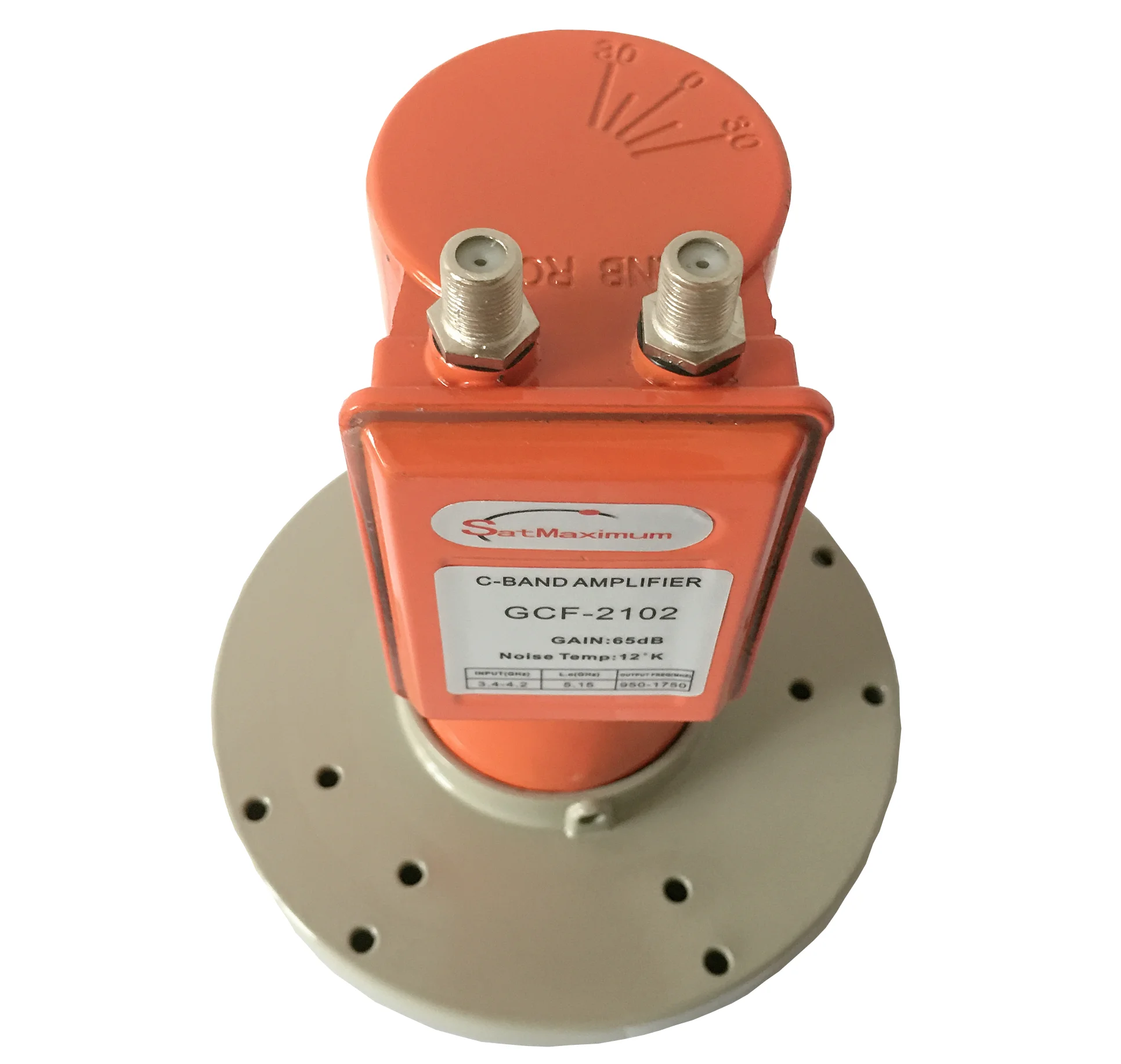 Цифровая готовность двойная полярность LNB C band 2 два выхода LNBF с частотой L.O 5150 МГц |