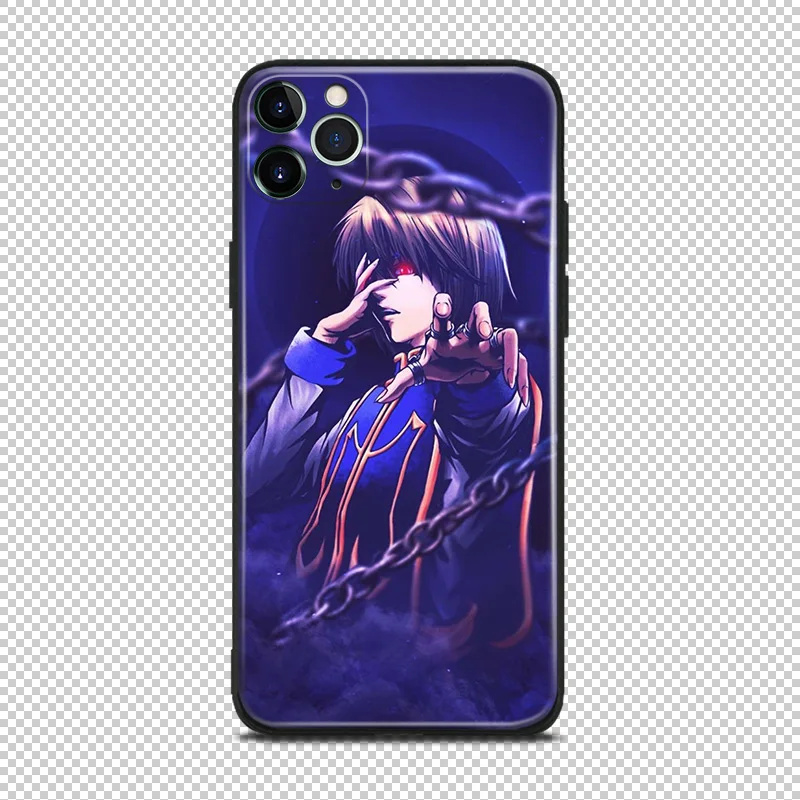 kurapika hunter x hunter anime for iphone se 6 6s 7 8 plus x xr xs 11 pro max soft silicone phone case cover shell free global shipping