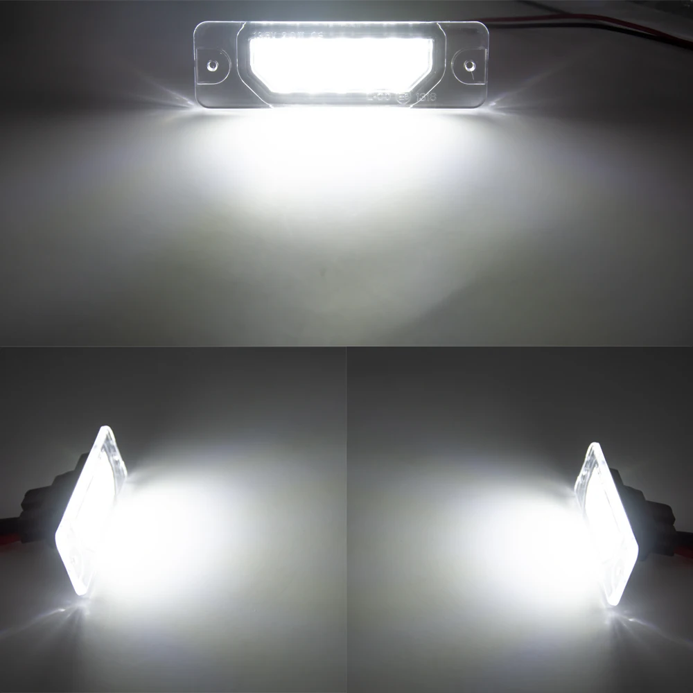 2 шт. светодиодный светильник для номерного знака автомобиля Nissan CEFIRO A33 99 03 Fuga 09 Led