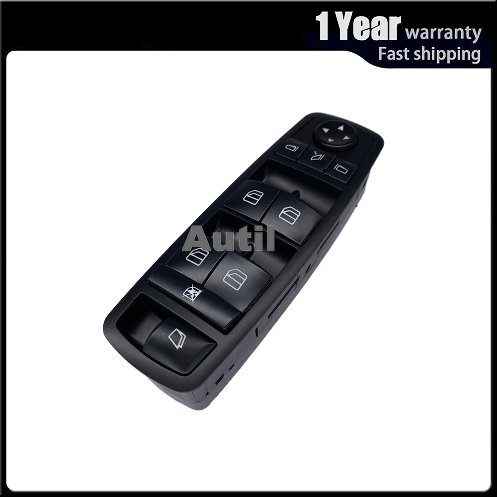 Window Control Switch Regulator Button Console For Mercedes-Benz W251 X164 GL R Class GL320 R350 2518300590 | Автомобили и