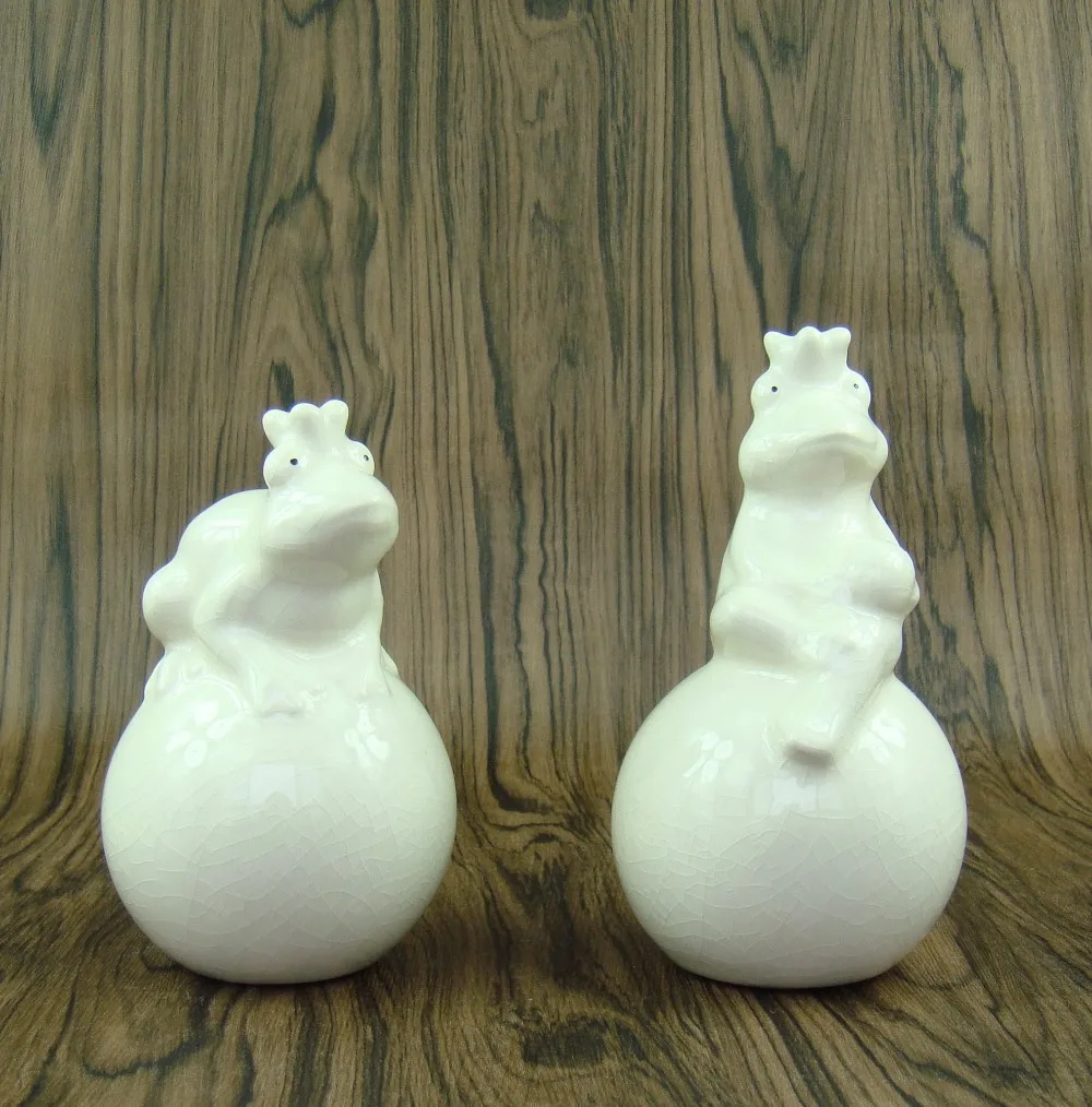 Фарфор принц-Лягушка декоративная статуэтка керамика принцесса статуя Гримма