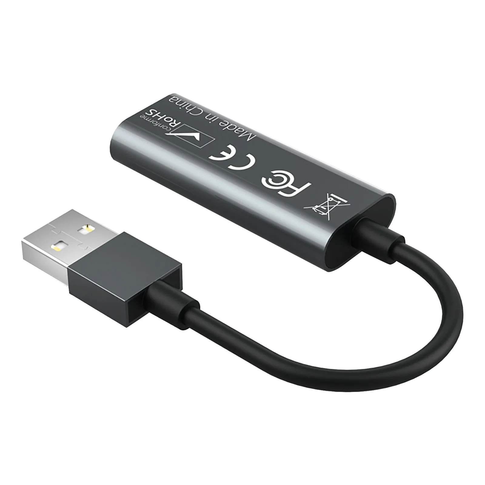 HDMI-USB 2 0 Карта видеозахвата 1080P HD-рекордер Адаптер для игр/видео прямой трансляции