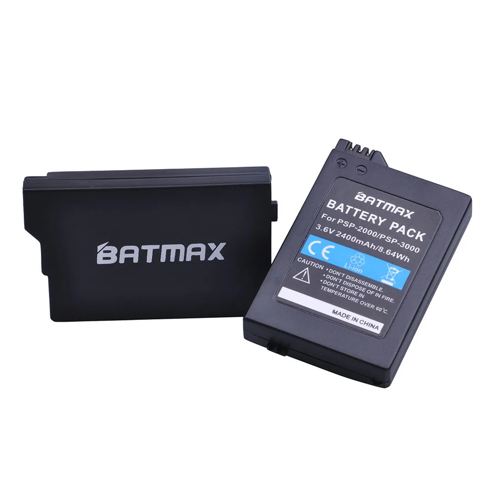 

4Pcs 3.6V 2400mAh PSP 2000 Batteries for Sony PSP2000 PSP3000 Console