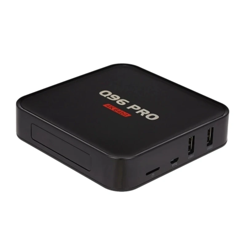 Q96 PRO Android 7 1 Smart TV Box Amlogic S905 четырехъядерный 64 бит H.265 UHD 4K ГБ/8 ГБ 2 4G WiFi 100 м LAN HD