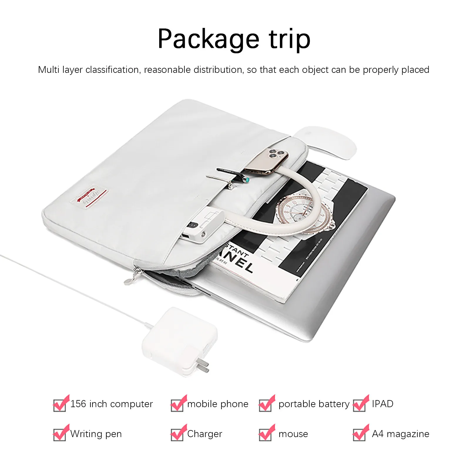 

2021 fashion Shoulder Handbag Briefcase 15.6 Inch Laptop Sleeve Bag for Waterproof Protective Tables Case Laptop Sleeve