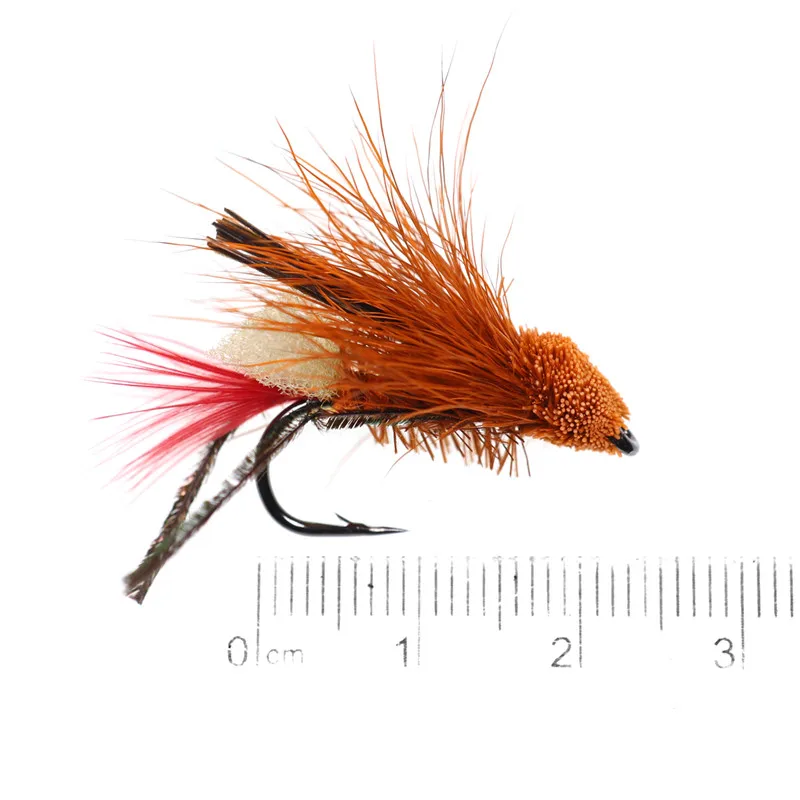 5 шт./компл. бионическая нахлыстовая воронка Радужная форель окунь рыбалка мухи