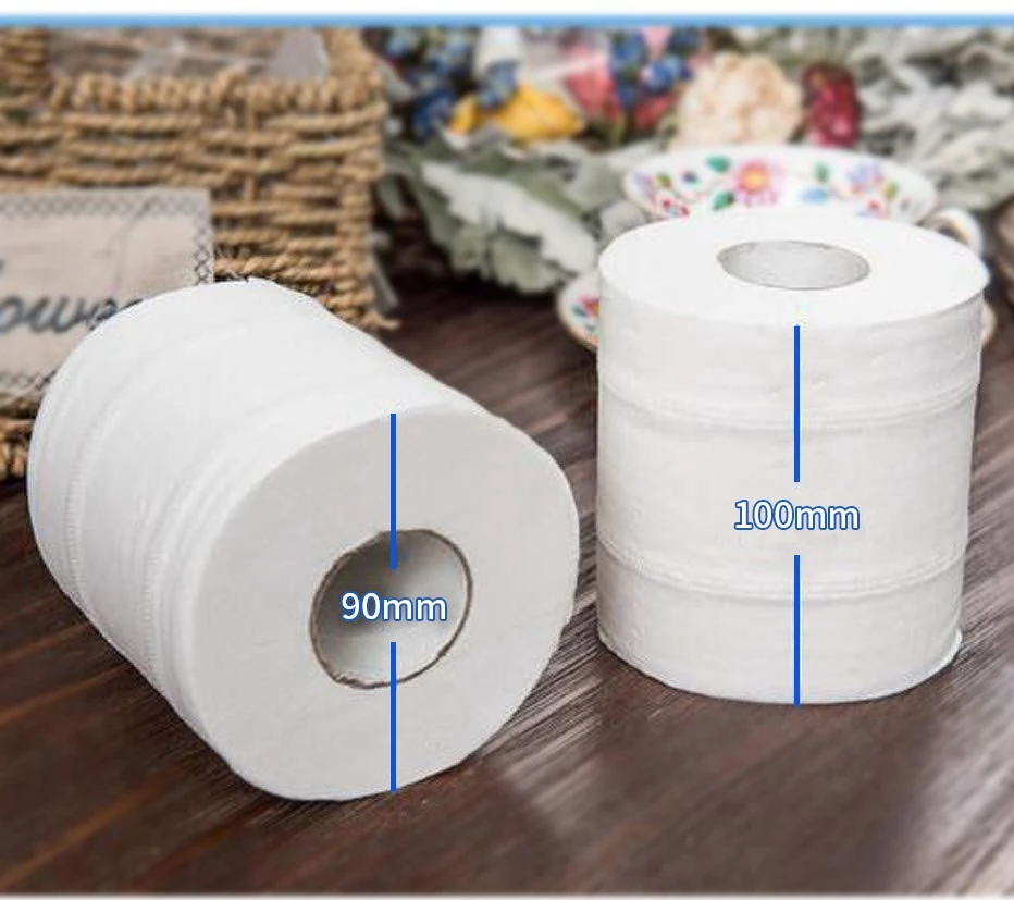 10 рулонов белая туалетная бумага рулон шелковистая гладкая мягкая Премиум 4