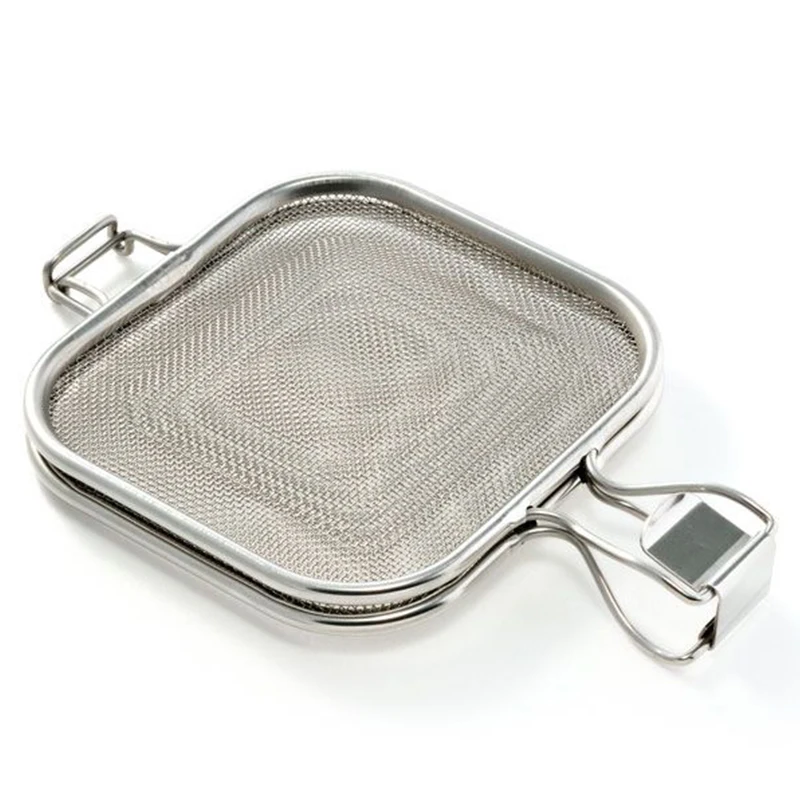

Japan 304 Stainless Steel Sandwich Barbecue Net for Oven Toast Mold Household Baking Tools