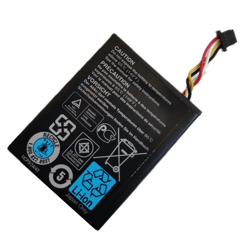 Оригинальный аккумулятор T40JJ 37CT1 X4TTX RFX51 70K80 H132V 0H13 2V для Dell PERC RAID H710P H730 H810 H830 R320 R620 R720