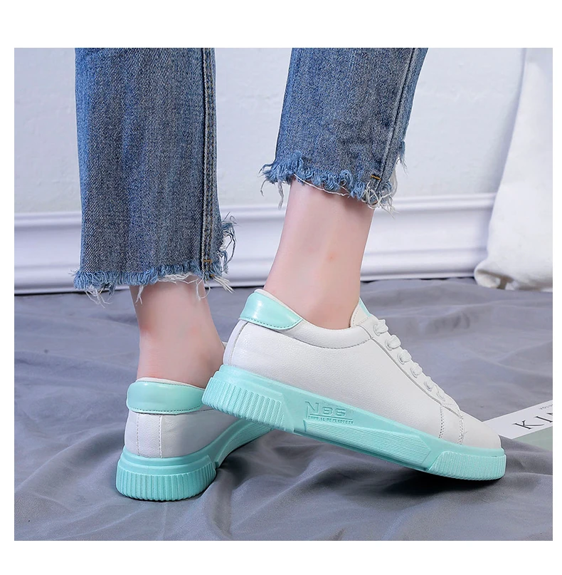 Sapato feminino zapatos mujer; коллекция года; женская обувь для тенниса; спортивная обувь; Tenis Blancos; кроссовки на плоской подошве для прогулок; Tenis Plataforma; дешево; 7