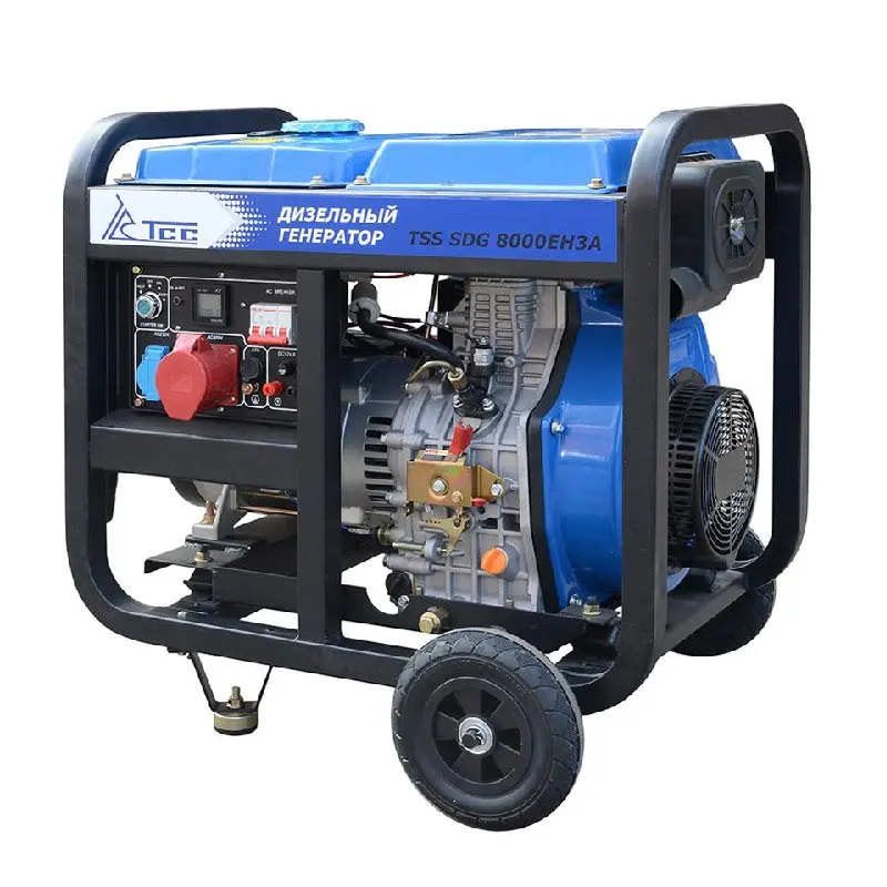 Дизель генератор TSS SDG 8000EH3A|Бензиновые генераторы| |