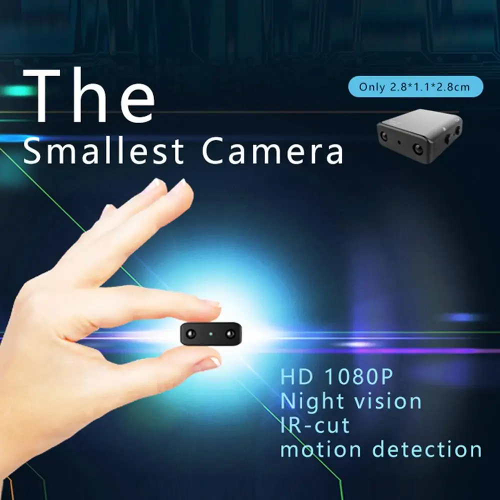 HitTime 8MP Mini Camera Full HD 1080P Camcorder Infrared Night Vision Surveillance Micro Cam Motion Detection DV Security camera |