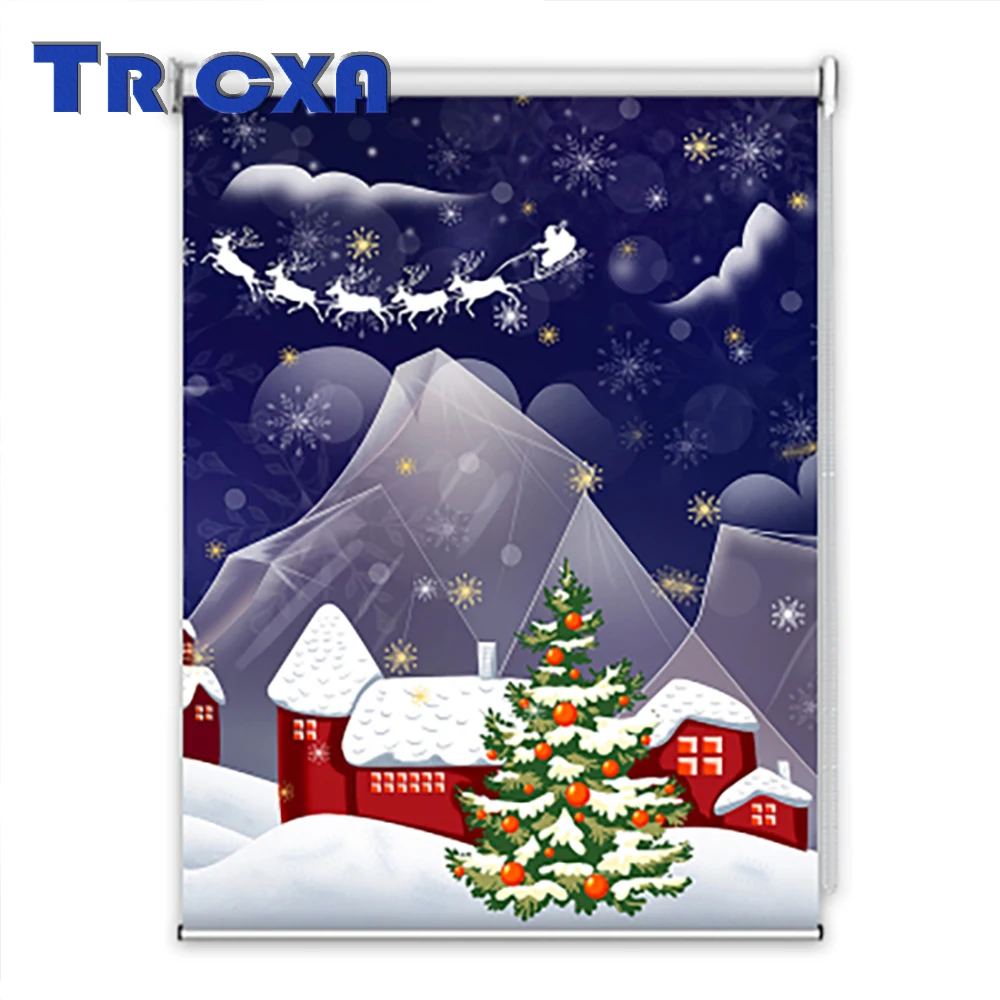

Merry Christmas Print Blinds