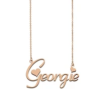 georgie name necklace custom name necklace for women girls best friends birthday wedding christmas mother days gift