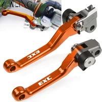 motorcycle brake clutch lever dirt bike pivot lever for 125 200 250 300 400 450 500 530 exc six days motocross handle levers