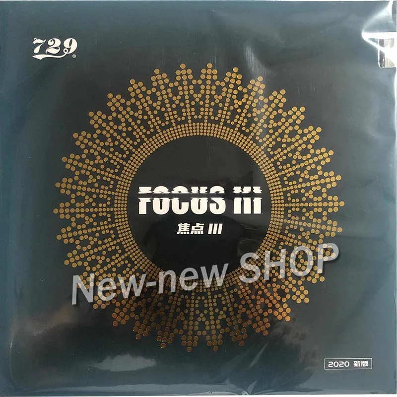 

729 FOCUS III FOCUS3 FOCUS 3 FOCUS-3 Snipe Pips-In Table Tennis PingPong Rubber with Sponge 2.1mm
