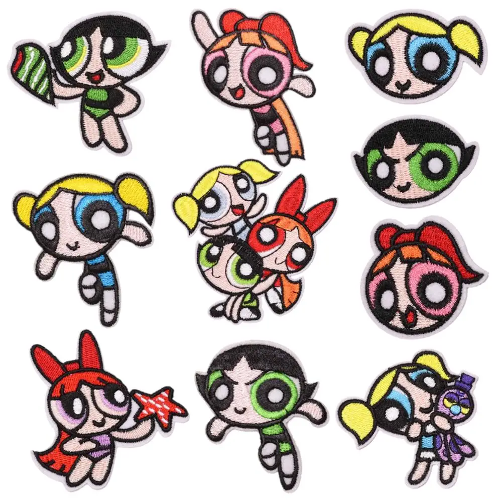 1 шт. мультяшный аниме мощный патч для девочек утюжок на одежде аксессуары сделай