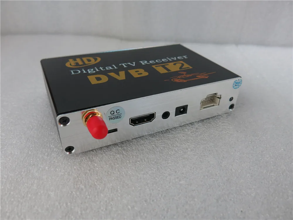 High Speed 110km/h Golden DVB T2 Car DVB-T Double Antenna DVB-T2 T H.264 MPEG4 External USB Digital TV Tuner Russian | Автомобили и