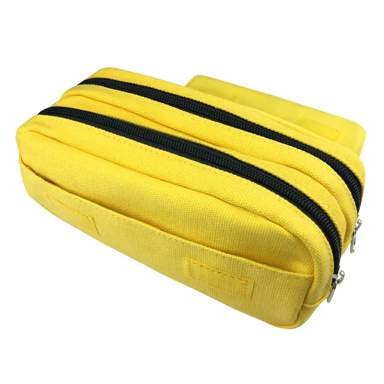 Бэтмен Косплей ручка сумка с двойным замком школьный пенал коробка косметичка