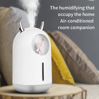 new humidifier cute pet mini household small moisturizing aromatherapy car creativity air bear usb humidifier led mist maker