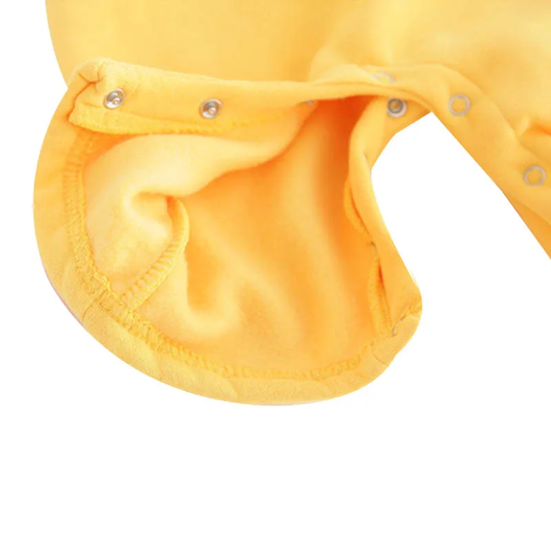 

Hot Autumn Winter Baby Boy Girl Winter Cute Cartoon Hooded Romper Casual Long Sleeve Outerwear Rompers