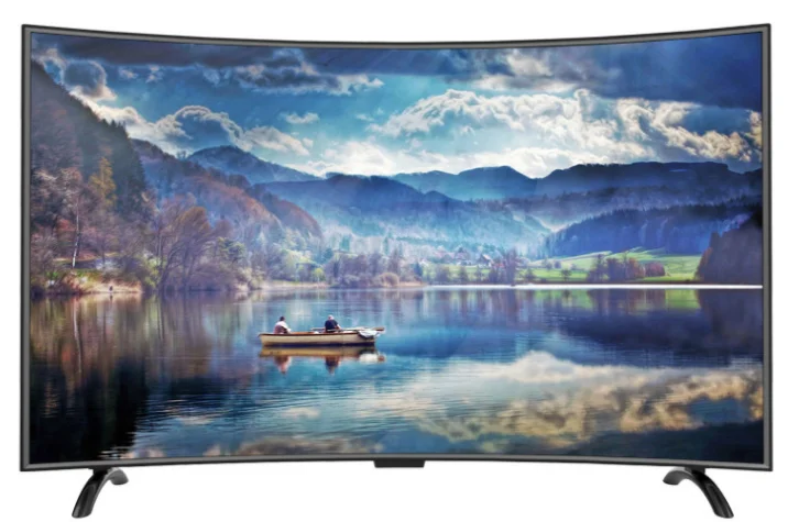 70 дюймовый изогнутый ЖК монитор и youtube playstore wifi ip TV Android 7 1 RAM 5G ROM 8G DVB t2 умный