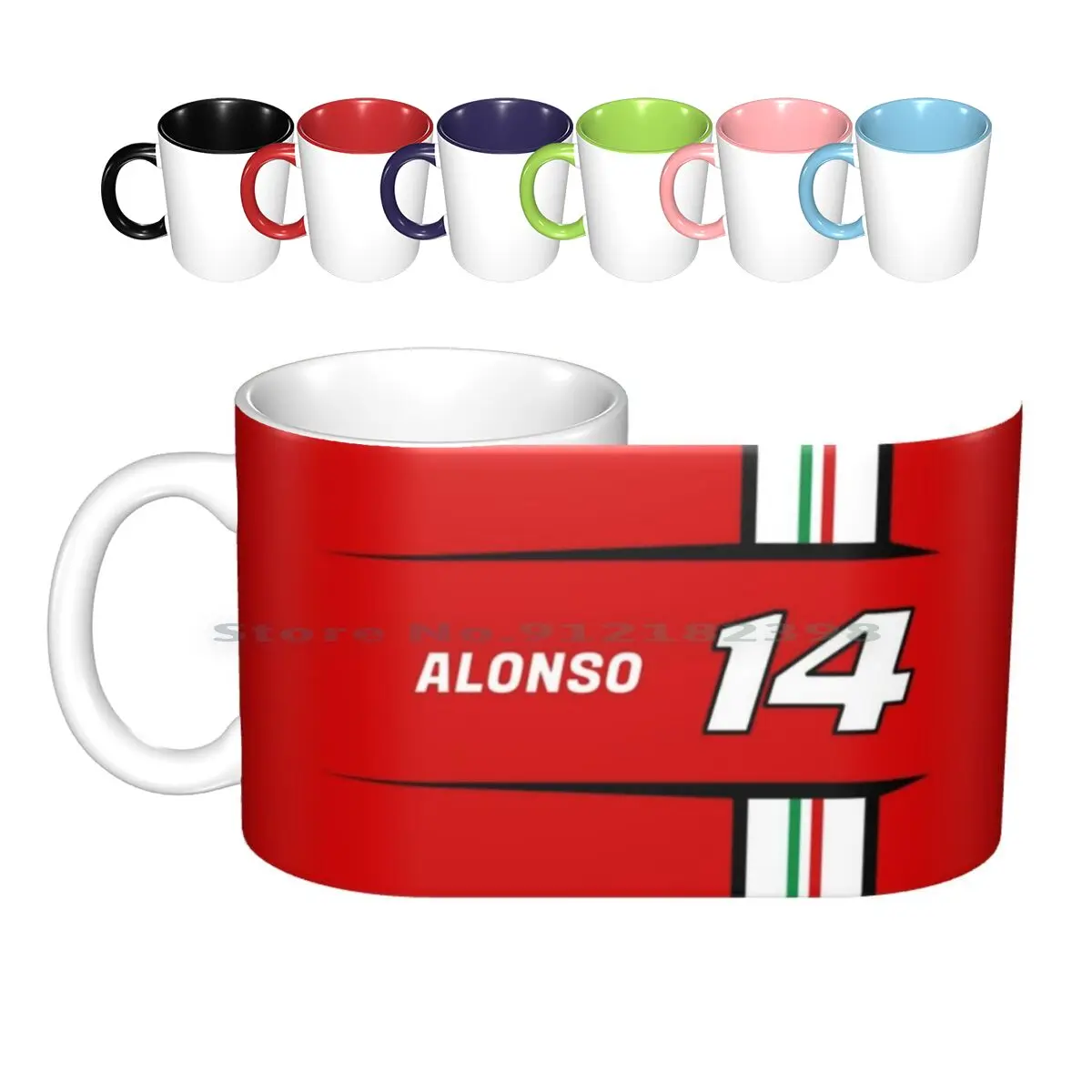 

Legends-Fernando Alonso Ceramic Mugs Coffee Cups Milk Tea Mug Racing Motorsport Cars Racing Driver Fernando Alonso Fernando