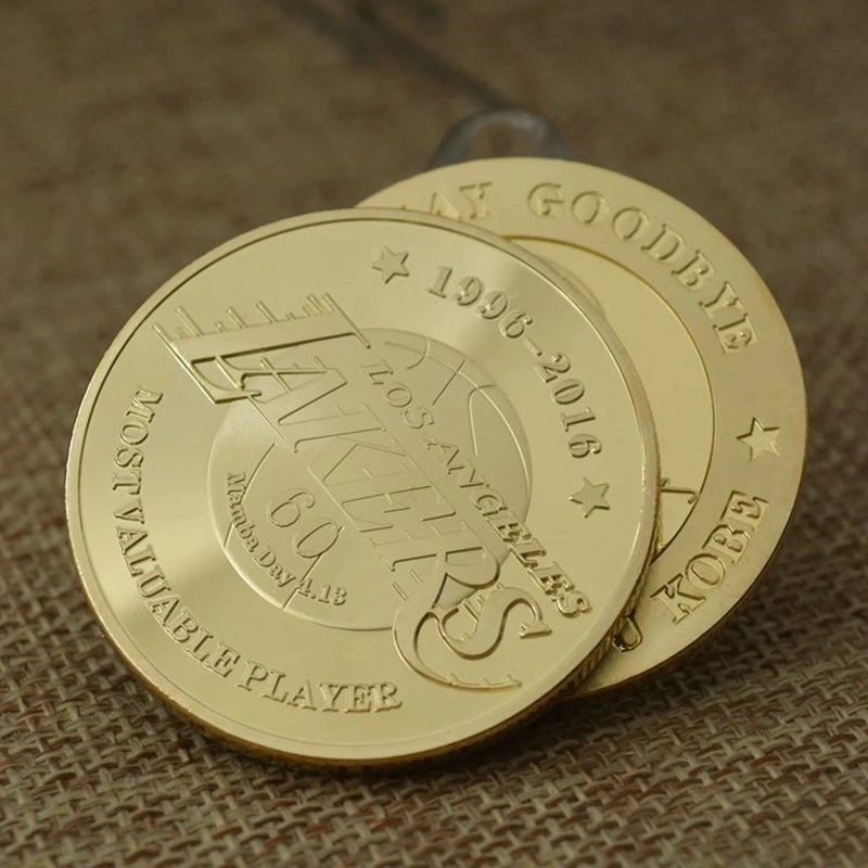 Джордан металлическая памятная монета баскетбольные фанаты подарок Bull Jordan