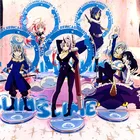 В этот раз я получил аркинкарнацию как слайм искусственные игрушки Аниме Фигурка держатель пластина украшение для стола двойная сторона