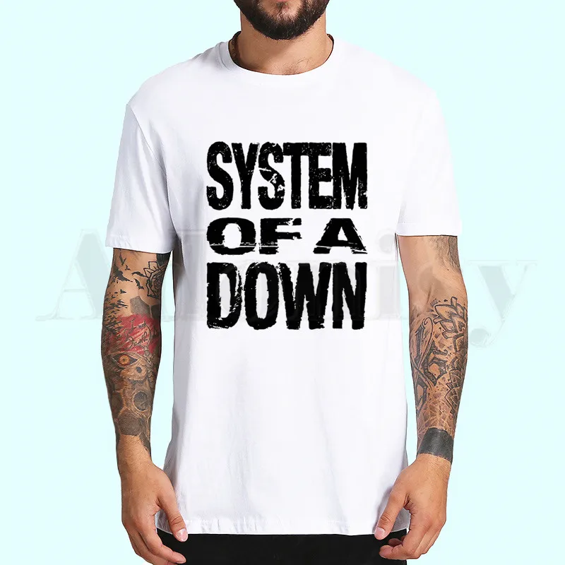 System of A Down SOAD рок-металл музыкальная группа футболки модные мужские и женские топы