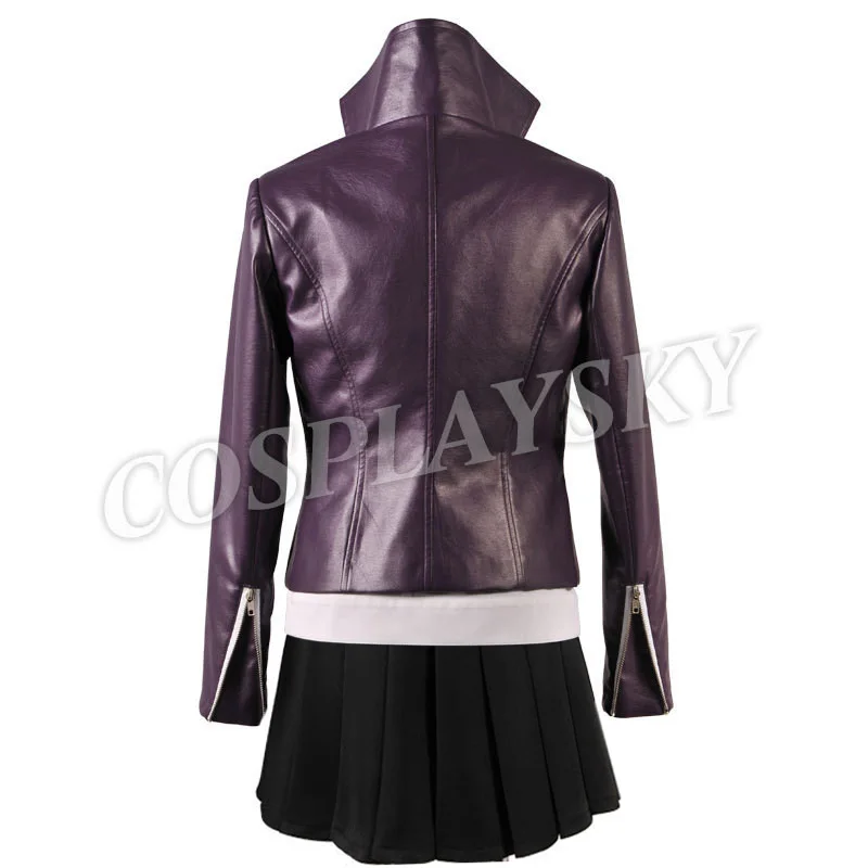 Женский костюм для косплея из Danganronpa Dangan-Ronpa Kyoko Kirigiri комплект платья с перчатками