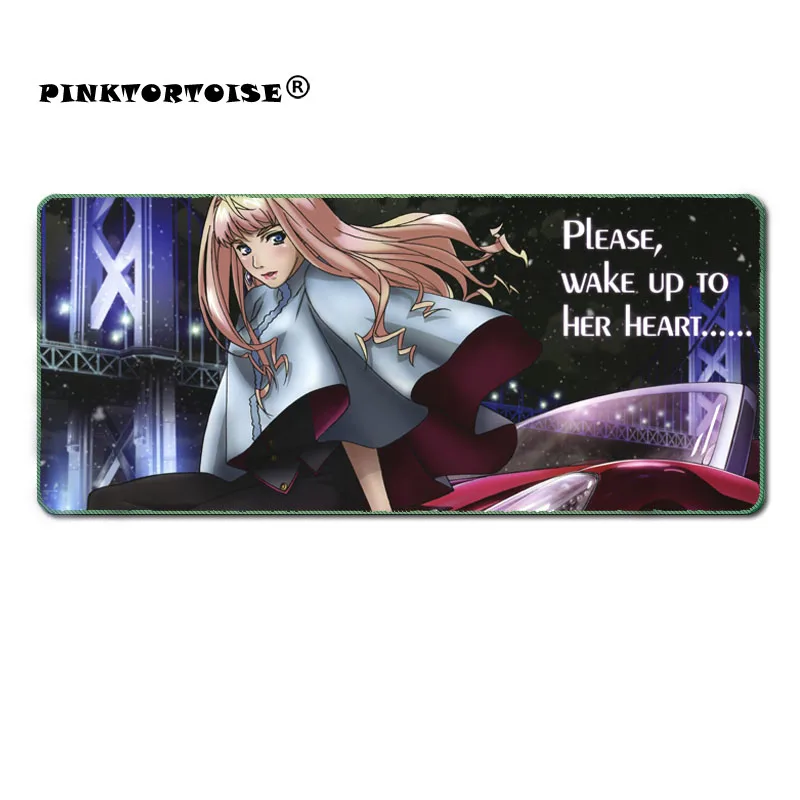 

PINKTORTOISE Mousepad anime Macross Gaming Playmat Japan super larger keybord mat mousepad