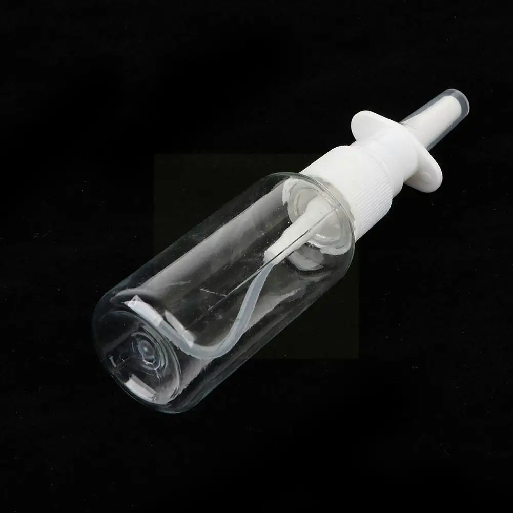 

2pcs 10ml/20ml/30ml White Empty Plastic Nasal Spray Refillable Packaging Bottles Nose Mist Bottling Pump Sprayer Spray B3p3