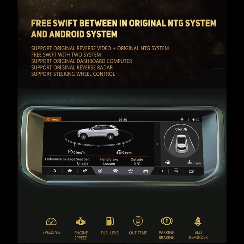 10 25 дюймов Android 7 1 2 + 32 ГБ Автомобильный GPS навигация Мультимедиа Bluetooth плеер для Land