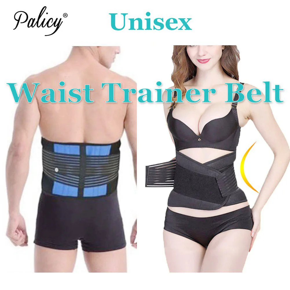 Medical Waist Belt for Back Pain Waist Trainer and Back Support Slim Fit Jogging Belt Adjustable Neoprene Flat Stomach Shapers