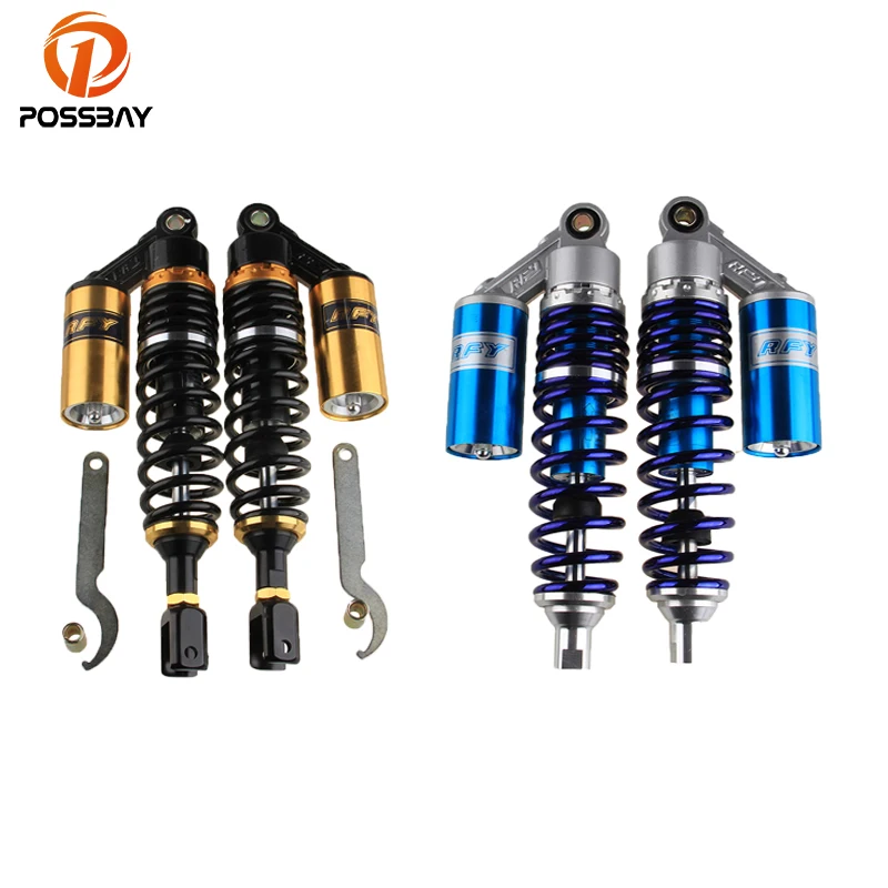 Воздушный амортизатор POSSBAY для мотоцикла задняя подвеска скутера квадроцикла